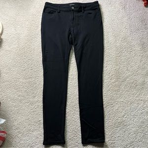 Ann Taylor Ponte Knit Pants Leggings Skinny Black 6